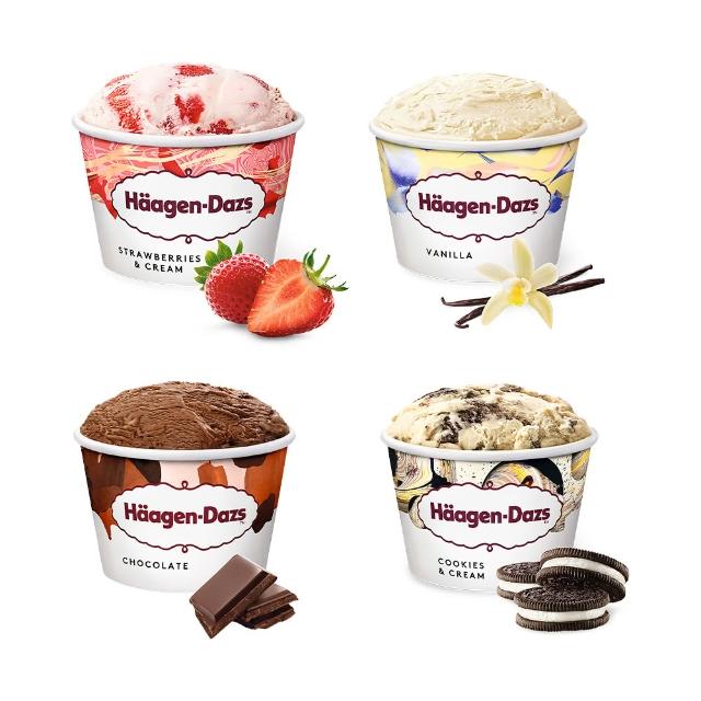 【Haagen-Dazs 哈根達斯】新經典迷你杯16入組★9/21超大牌必搶$49/杯 (熱賣口味 開心果) 中秋 禮物