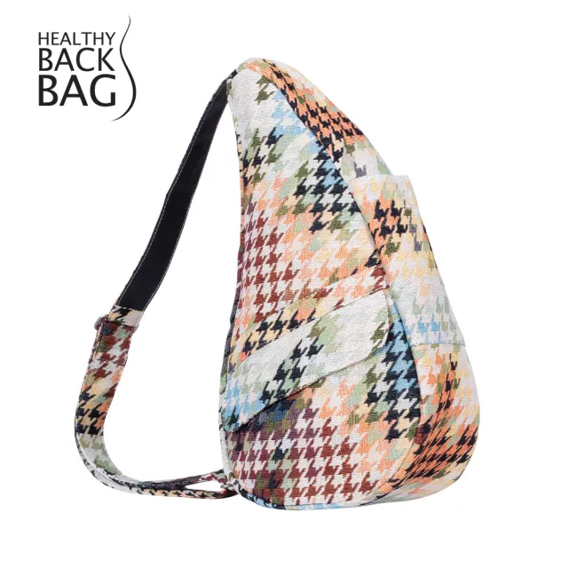 【HEALTHY BACK BAG】官方直營-印花系列RECYCLED PRINT SMALL 斜背包-流光織影 男包 女包 側背包 大容量包