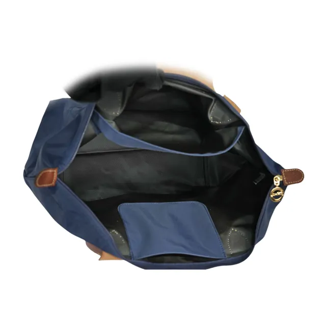 【LONGCHAMP】L號長把LE PLIAGE摺疊水餃包(海軍藍)