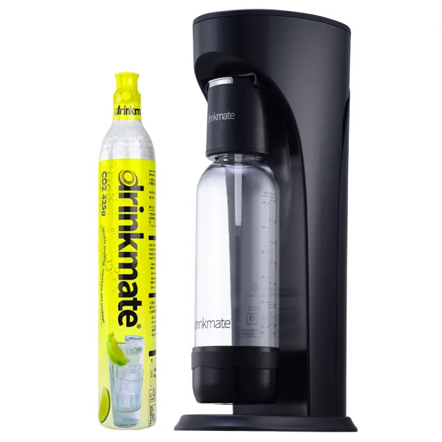【美國Drinkmate】Rhino410 犀牛機 氣泡水機 (消光黑/珍珠白/土耳其藍)
