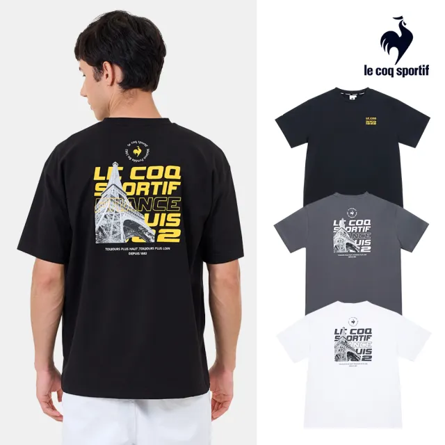 【LE COQ SPORTIF 公雞】短袖T恤 男款 3色 LWY21206