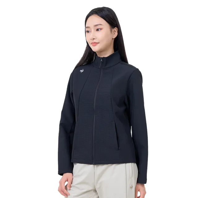 【LE COQ SPORTIF 公雞】防潑水 四面彈防風外套 男女款 3色 LWY61763_LWY62763
