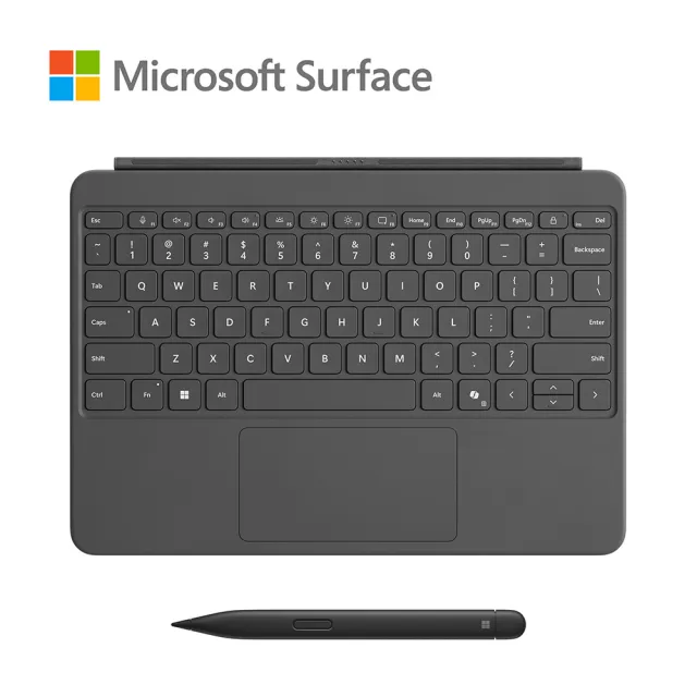 【Microsoft 微軟】鍵盤蓋+筆+2024組★Surface Pro 12吋 輕薄觸控 AI筆電-白金(X Plus/16G/512G/W11)