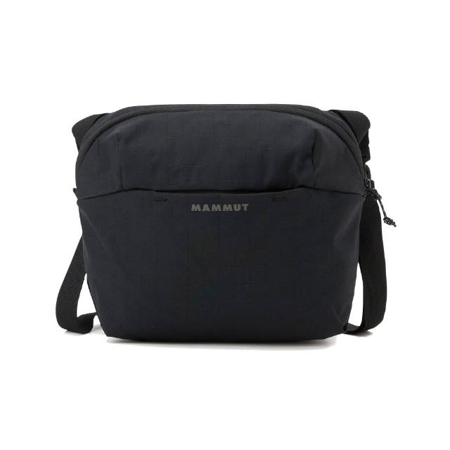 【Mammut 長毛象】Alto Shoulder Bag 4L 防潑水可拆式單肩側背包 黑色 #2810-01540