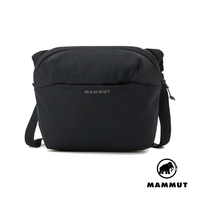 【Mammut 長毛象】Alto Shoulder Bag 4L 防潑水可拆式單肩側背包 黑色 #2810-01540