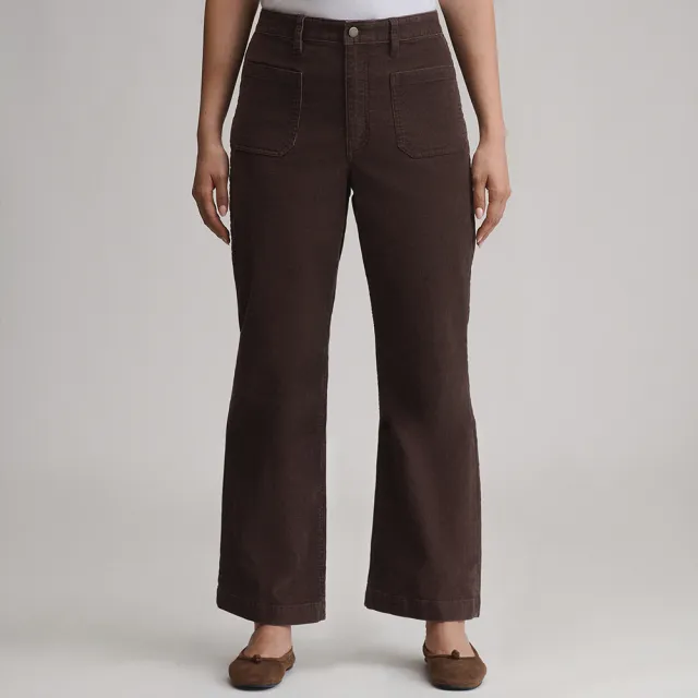 【Eddie Bauer】女性經典彈性燈芯絨長褲 E-5PNA-3111