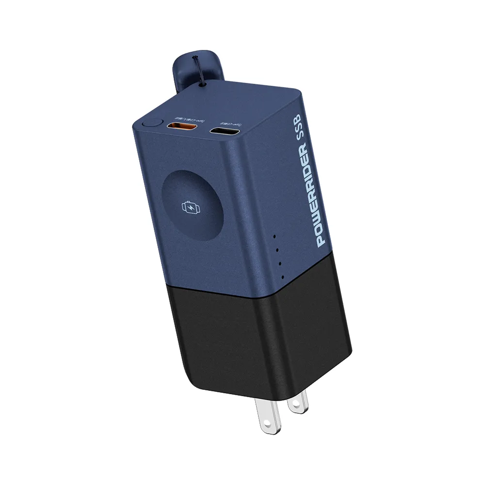 【PowerRider】CP-07多功能防爆 SSB 固態行動電源 行動充 固態電池 5000mAh