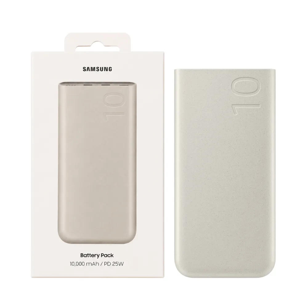 【Samsung 三星】原廠 10000mAh 25W 雙向閃電快充行動電源 Type C (EB-P3401)
