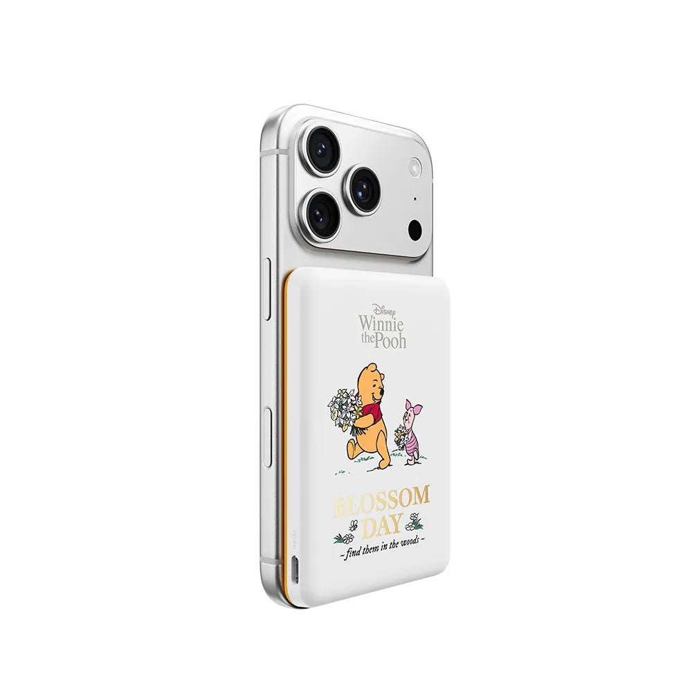 【BELKIN】BoostCharge 輕薄型磁吸式行動電源_迪士尼系列_小熊維尼_5000mAh(BPD010qcWP-DY)
