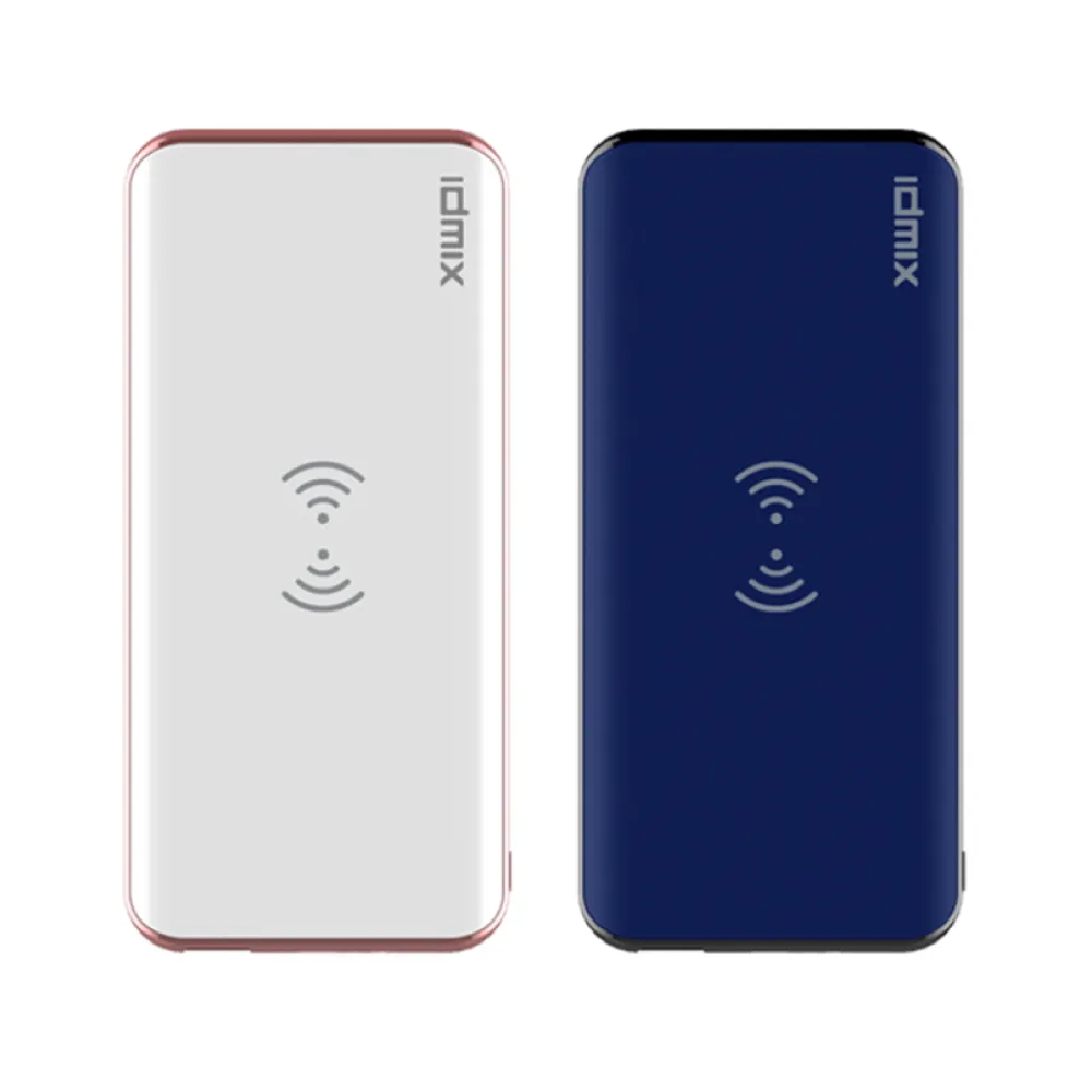 【idmix】Power Mint 8000 QC3.0 無線充電行動電源Q8(PD+QC3.0+無線充電)
