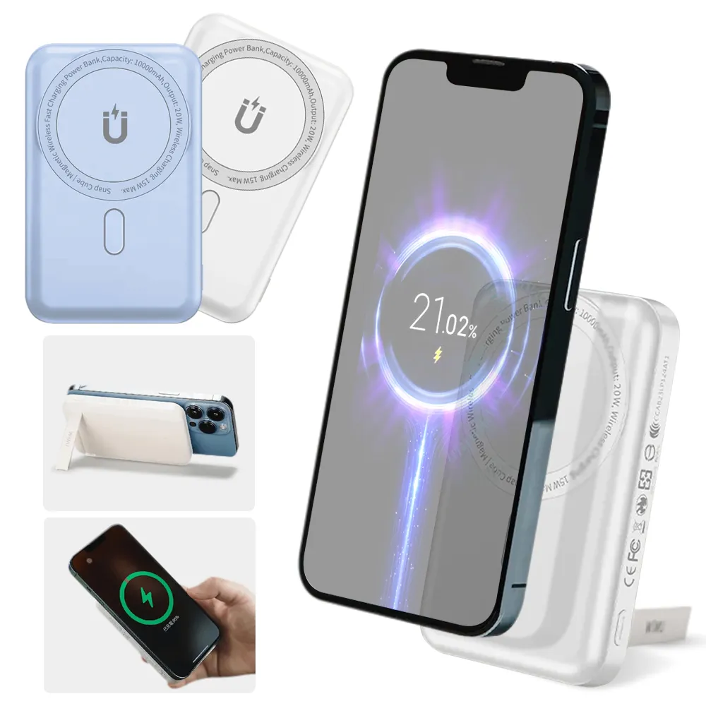 【WiWU】Cube二代 10000mAh MagSafe磁吸無線充行動電源
