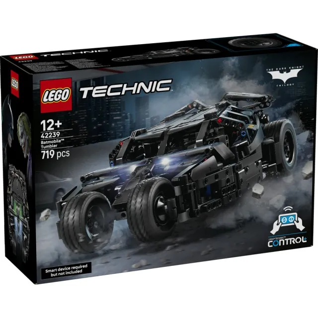 【LEGO 樂高】科技系列 42239 Batmobile Tumbler(蝙蝠俠 汽車模型 玩具車 蝙蝠車 玩具積木 禮物 周邊 收藏)