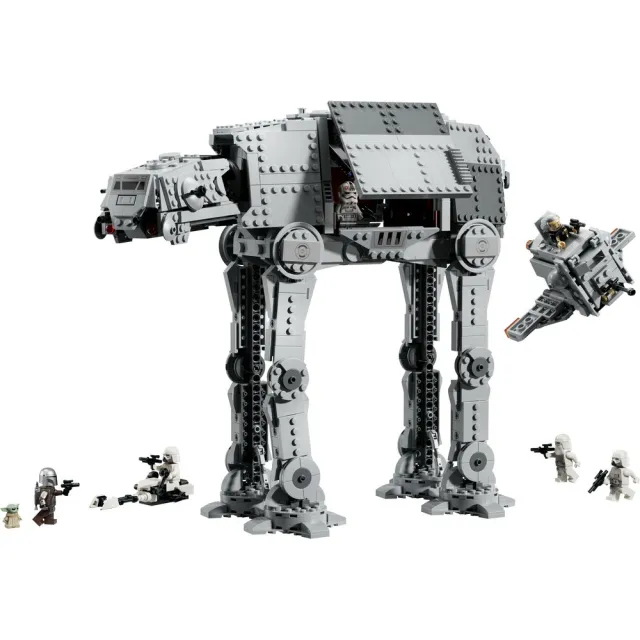 【LEGO 樂高】星際大戰系列 75454 Imperial Remnant AT-AT 和 INT-4(星戰 曼達洛人與古古 禮物 玩具)