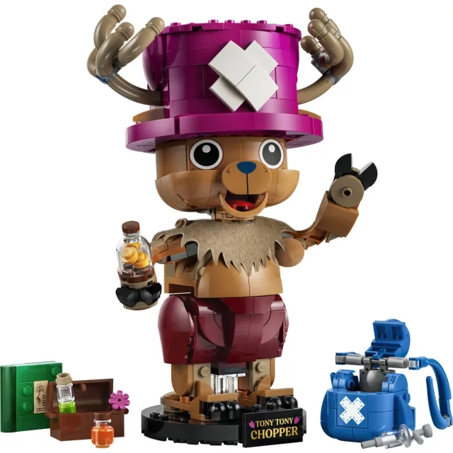 【LEGO 樂高】航海王系列 75643 多尼多尼喬巴(ONE PIECE 海賊王 公仔 玩偶 居家擺設 禮物 周邊 玩具積木)