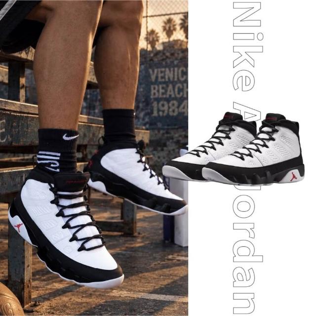【NIKE 耐吉】Air Jordan 9 Retro OG Space Jam 怪物奇兵 白黑 30週年限定 籃球鞋 男鞋 IX6179-100