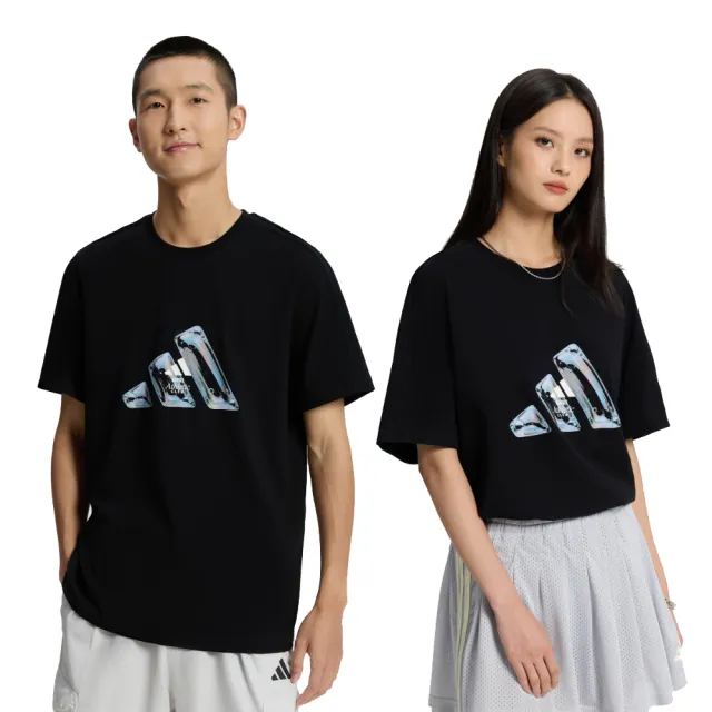 【adidas 愛迪達】圓領短袖T恤 M LOGO TEE1 男女 - LE1239