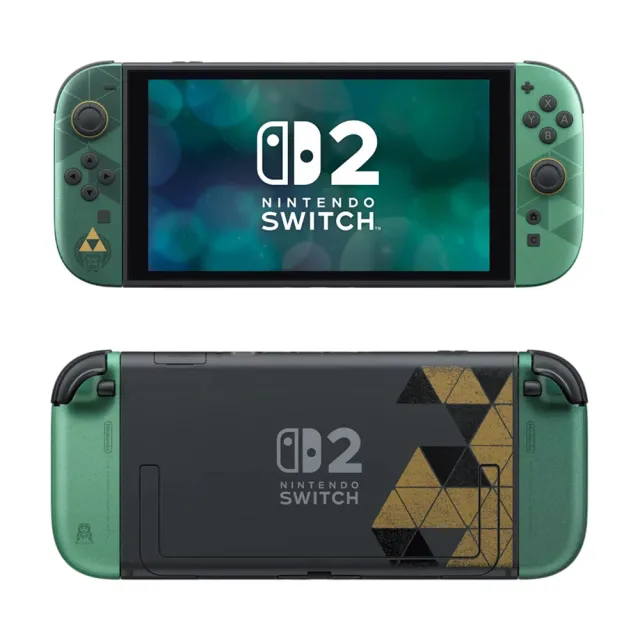 【Nintendo 任天堂】預購10/29上市★Switch 2 薩爾達傳說40周年 紀念特仕版主機(台灣公司貨)