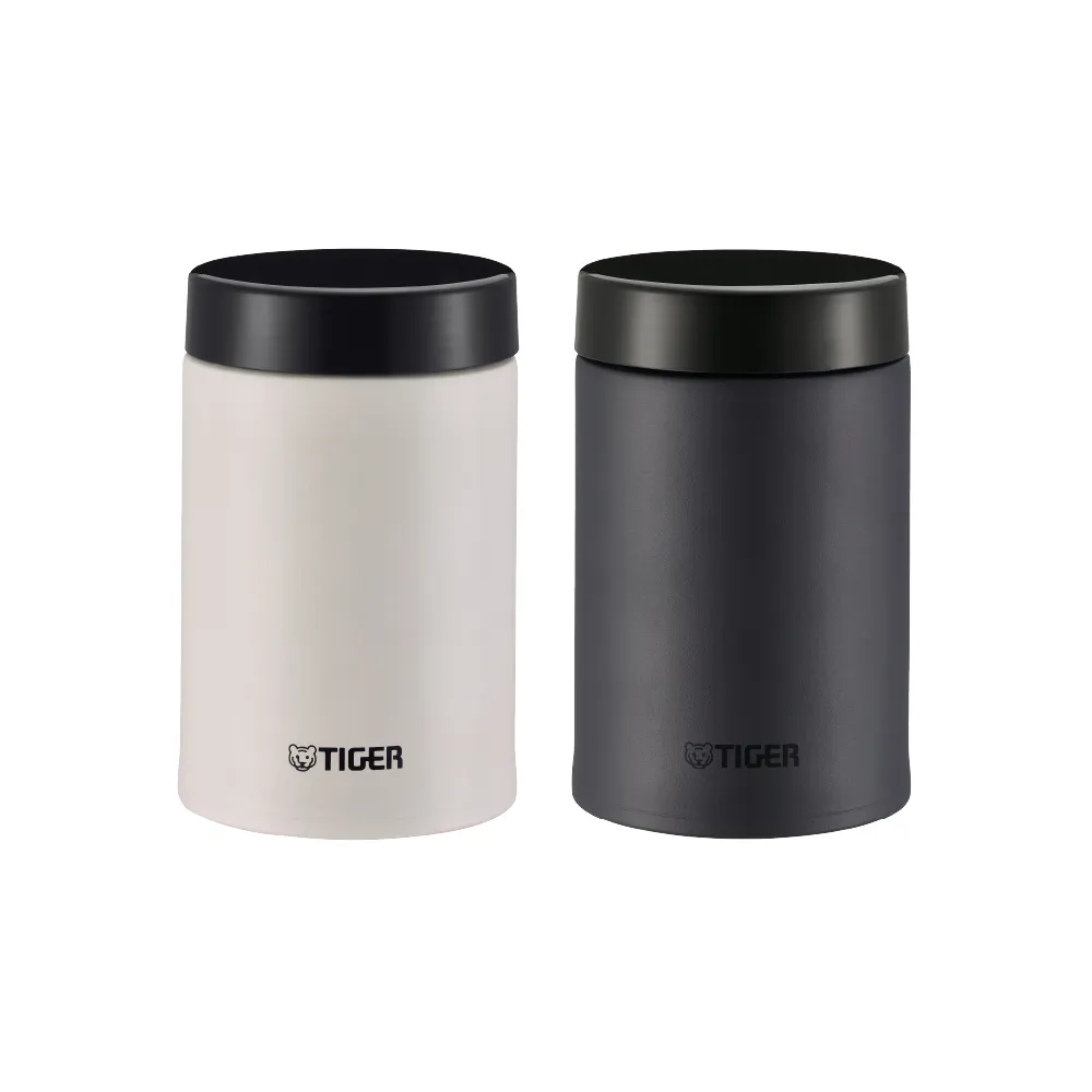 【TIGER 虎牌】旋蓋雙層不鏽鋼真空保溫食物罐 750ml(MCJ-K075 輕量保溫杯)