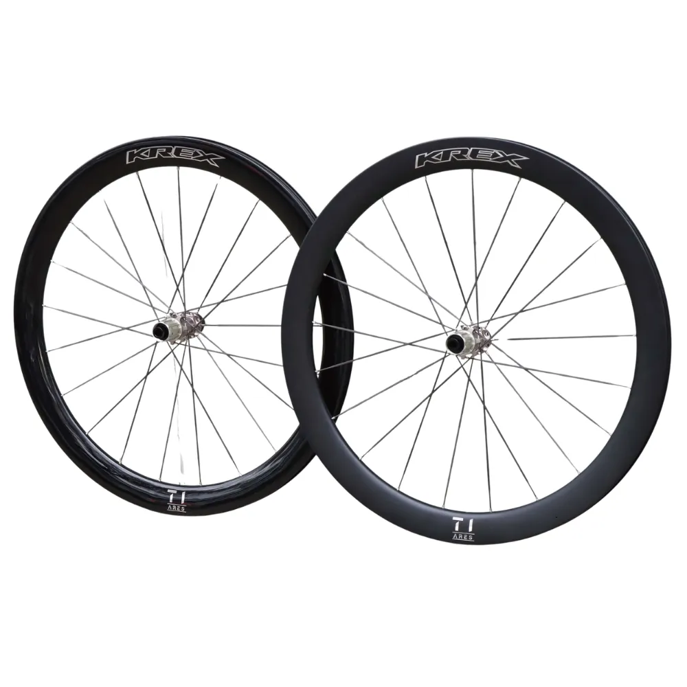 【KREX】ARES T1碳纖維碟煞輪組中心鎖入