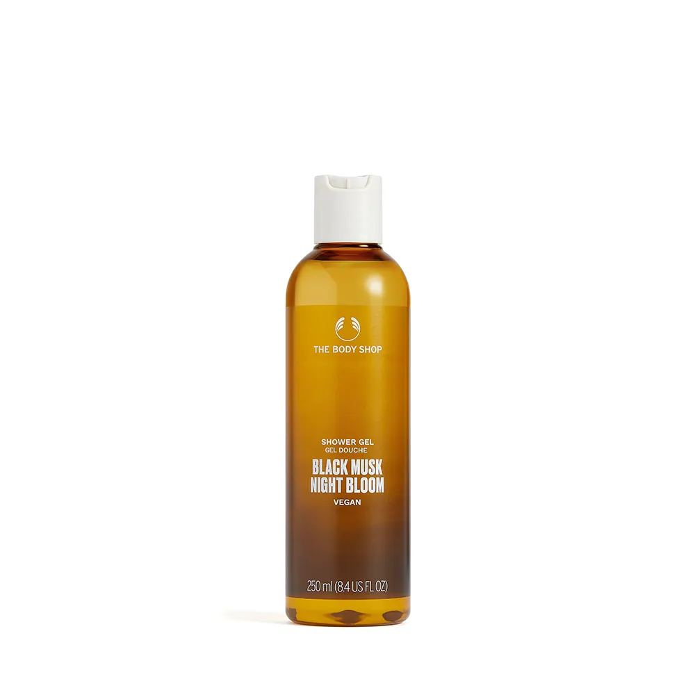 【THE BODY SHOP 美體小舖】琥珀黑麝香沐浴膠-250ML(沐浴乳/香氛沐浴)