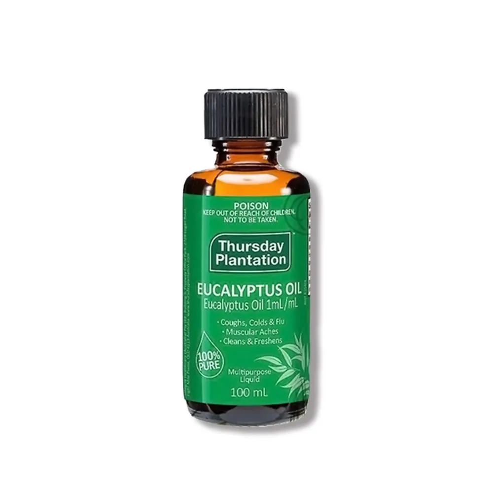 【ThursdayPlantation 星期四農莊】尤加利精油100ml(澳洲原廠公司貨/天然植物精油/香薰/擴香/薰香)