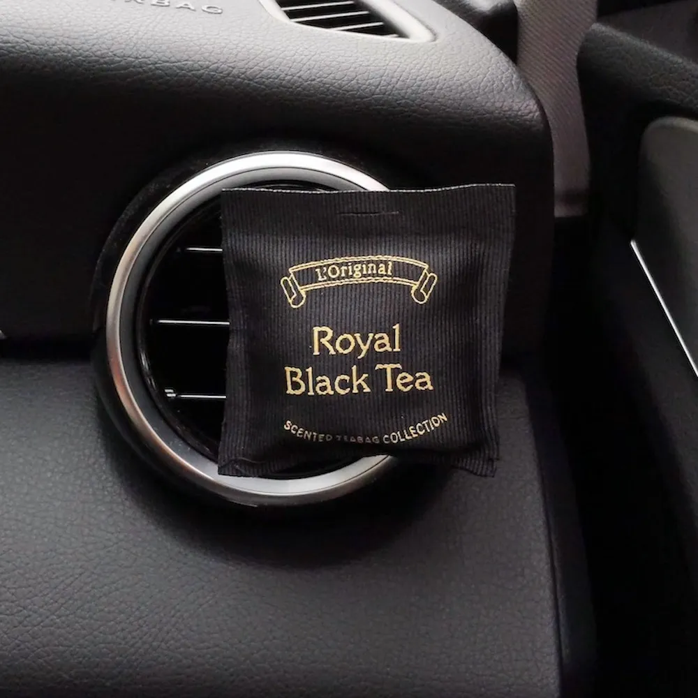 【L‘Original London 洛瑞歐】精品車用香氛包-皇家紅茶(車用香氛擴香芳香、衣櫥芳香包-平輸)