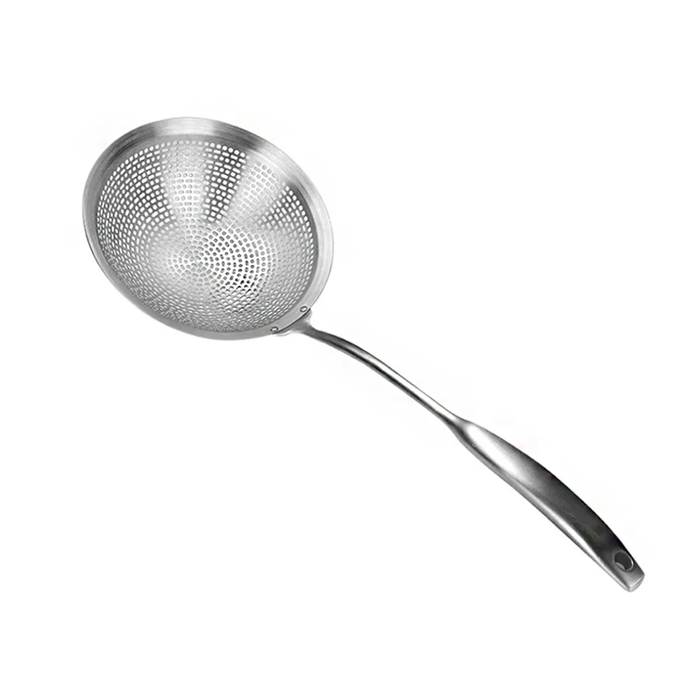 【瑞典廚房】304不鏽鋼 撈勺 撈網 漏勺(S號-14cm 廚房用品)