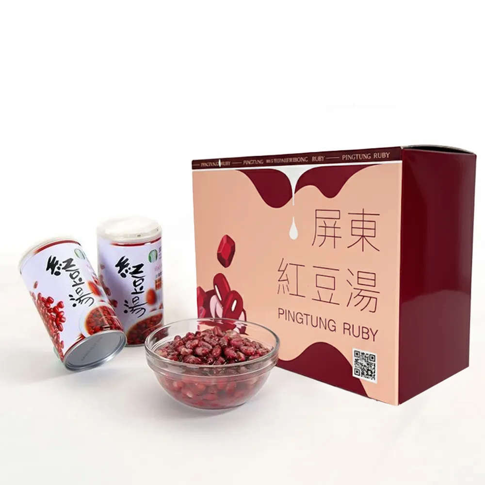 【農會】屏東縣農會 屏農紅豆湯禮盒X1盒(320gX12瓶/盒) 伴手禮 中秋禮盒