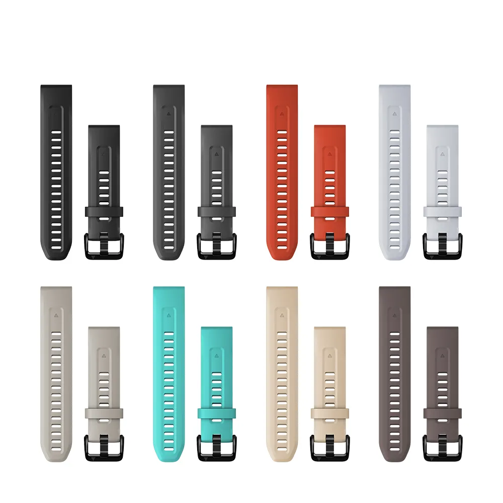 【GARMIN】QuickFit 20mm 矽膠錶帶