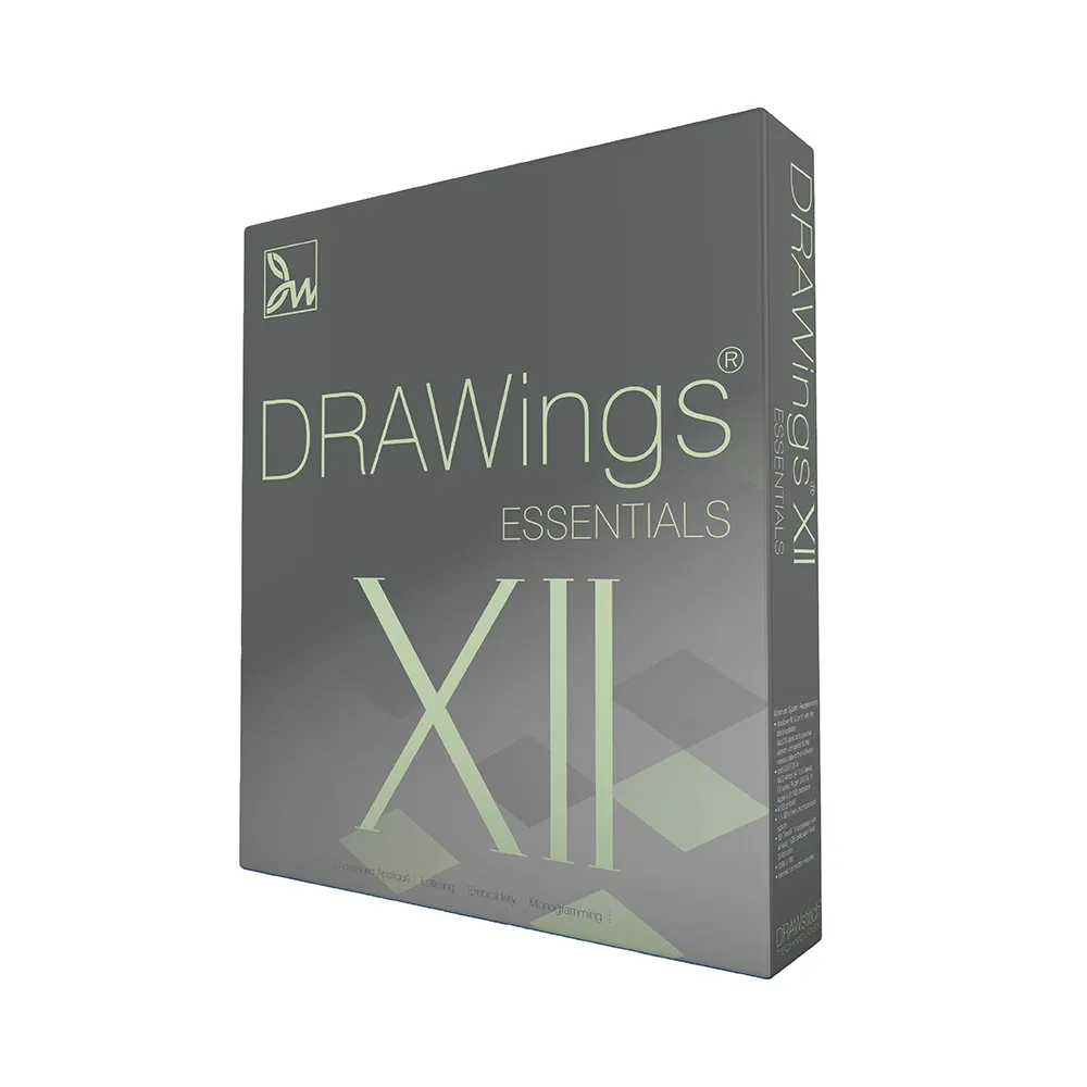 立家手創館 DRAWings Essentials XII 刺繡軟體 初階