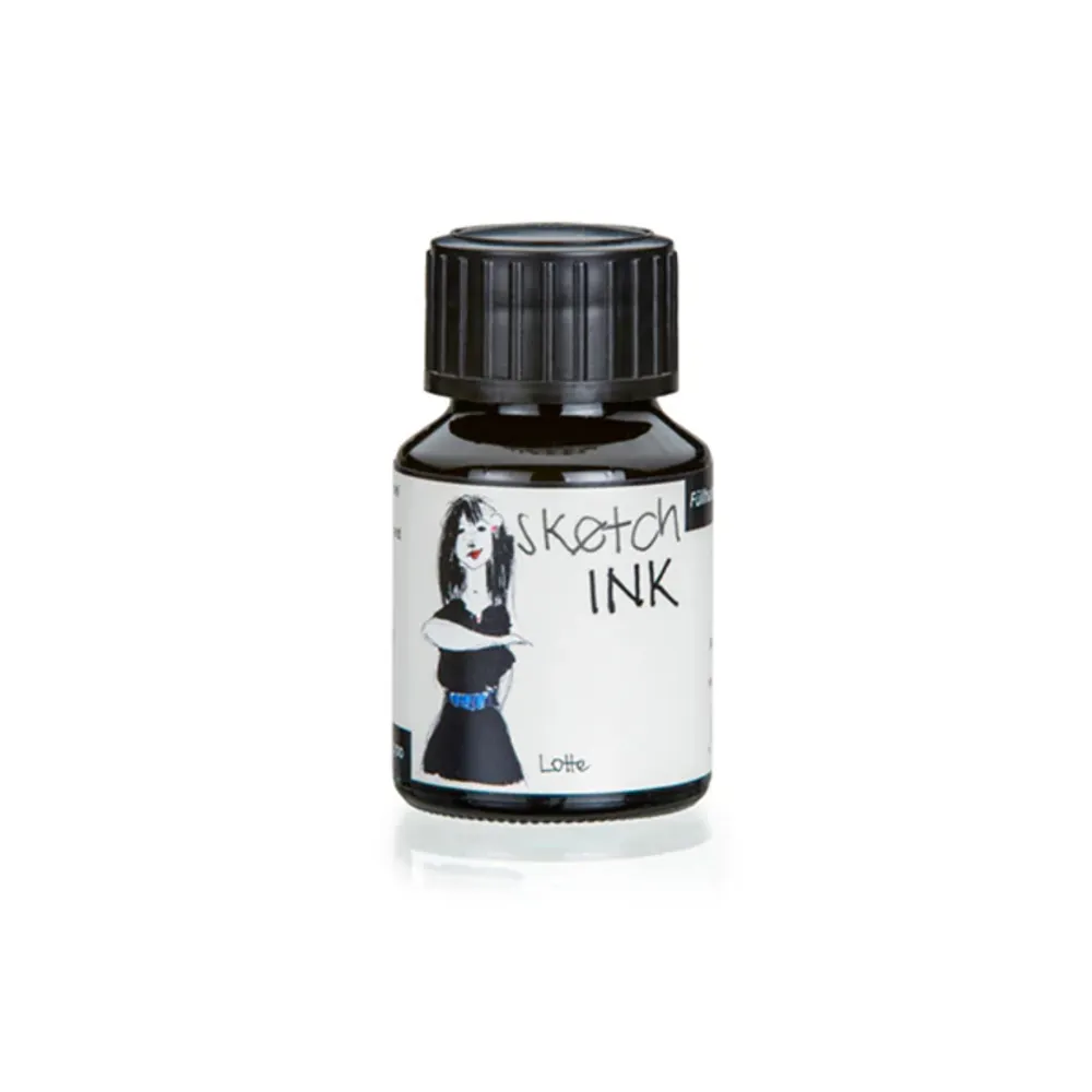 【德國 ROHRER & KLINGNER】Sketch Ink 速寫防水墨水》50ml