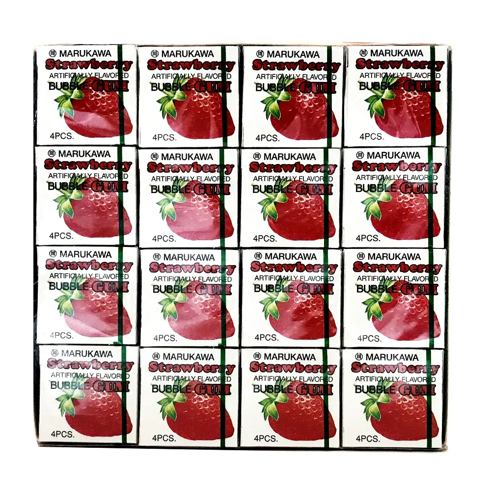 【丸川】丸川泡泡糖 草莓口味 259g(48個入)