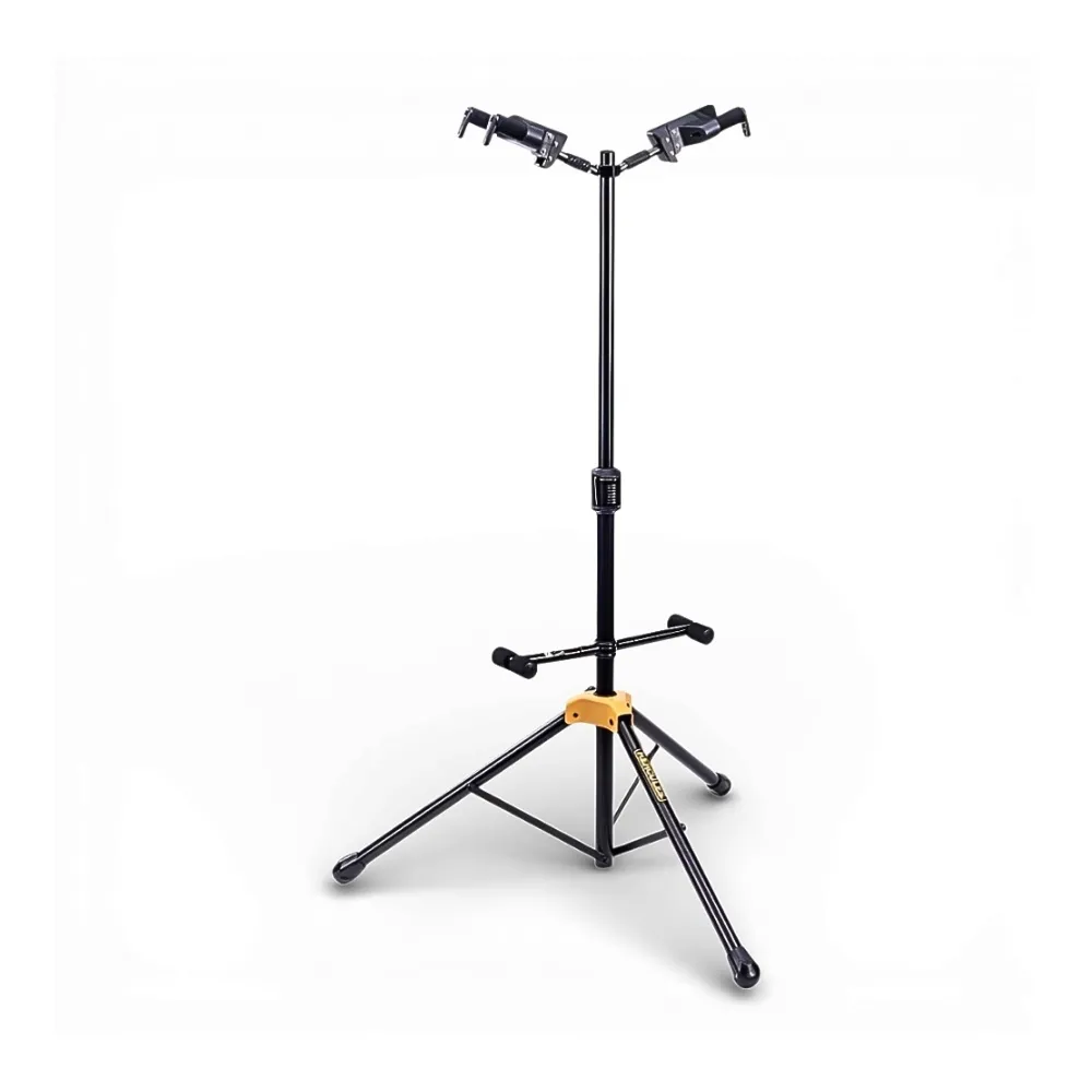 【Hercules 海克力斯】GS422B PLUS 雙吉他架/穩固可靠的支撐(電吉他架 電貝斯架 木吉他架 樂器架 民謠)