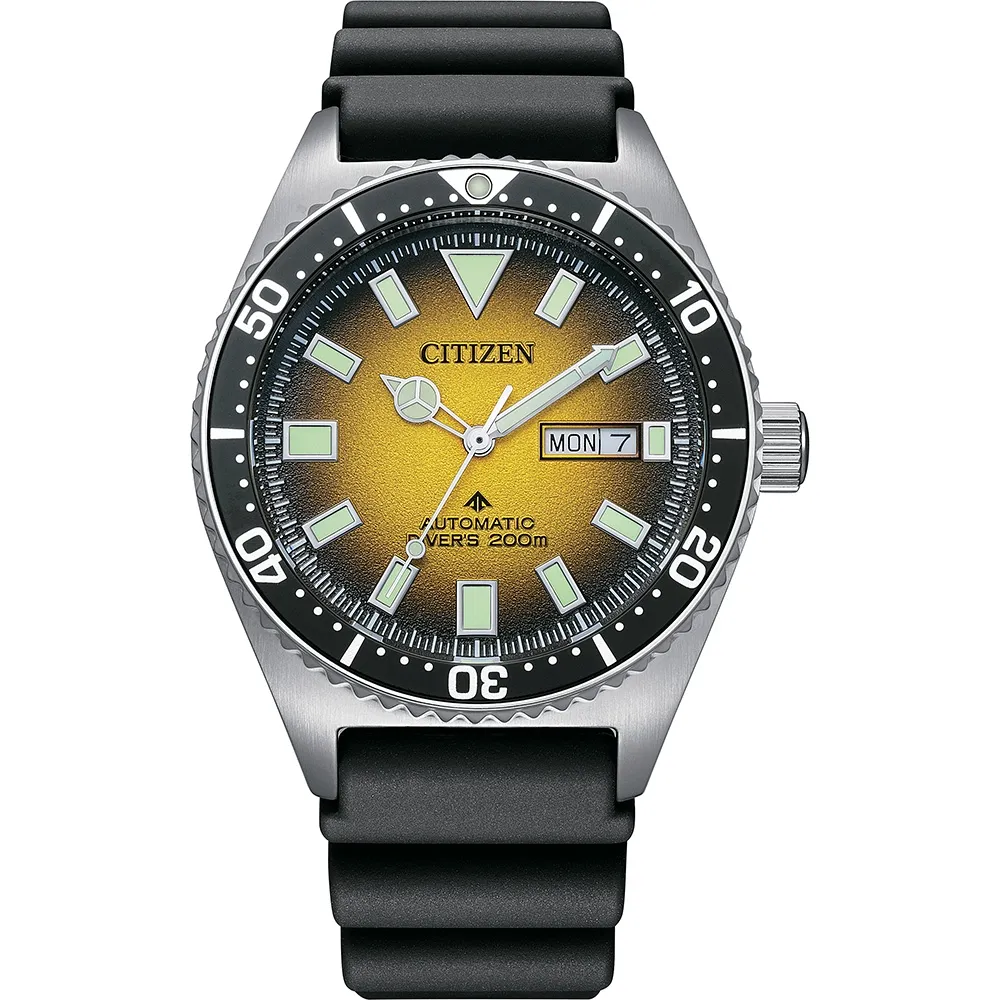 【CITIZEN 星辰】PROMASTER NY012系列 潛水機械錶-男錶  禮物  手錶(NY0120-01X)