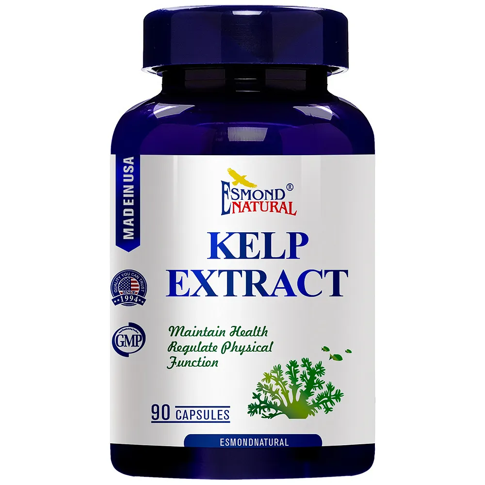 【Esmond Natural 愛司盟】褐藻萃取膠囊1瓶-純素(90顆/瓶)