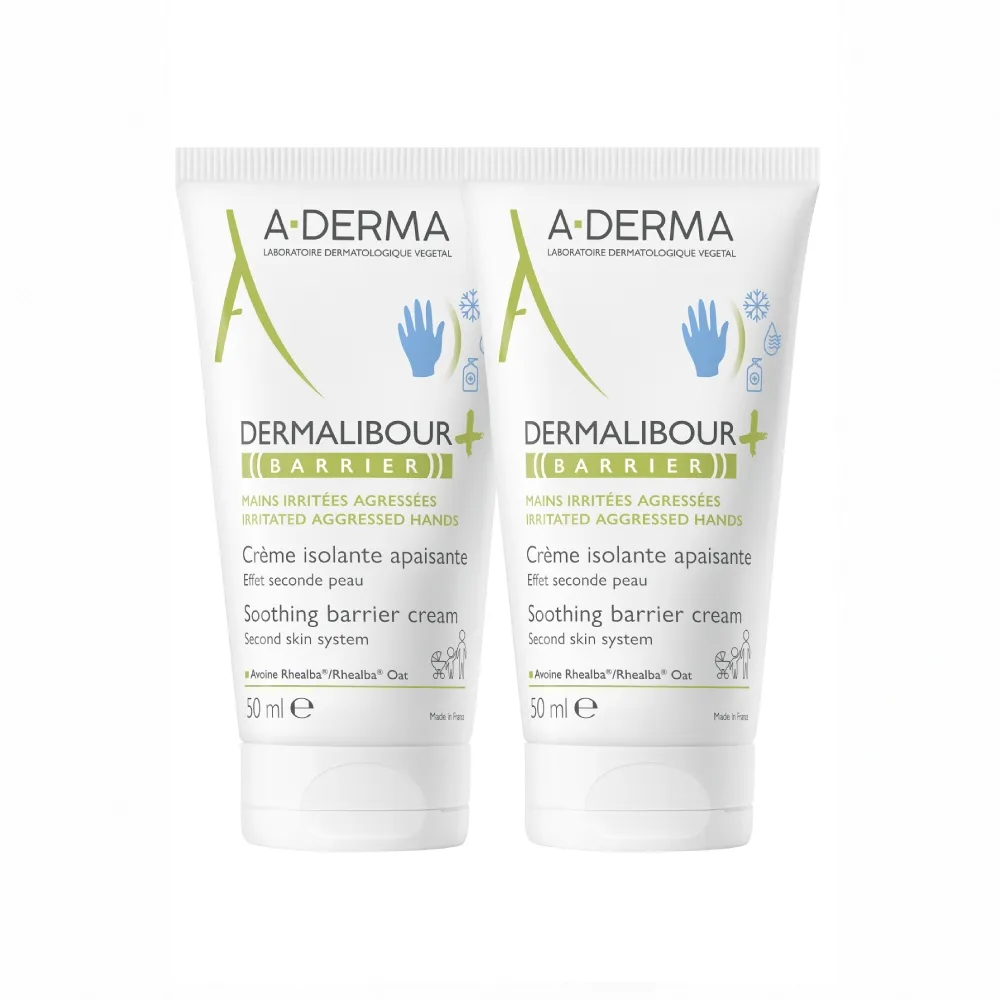 【A-DERMA 艾芙美官方直營】全效防禦霜50ml 2入(耐水型護手霜)