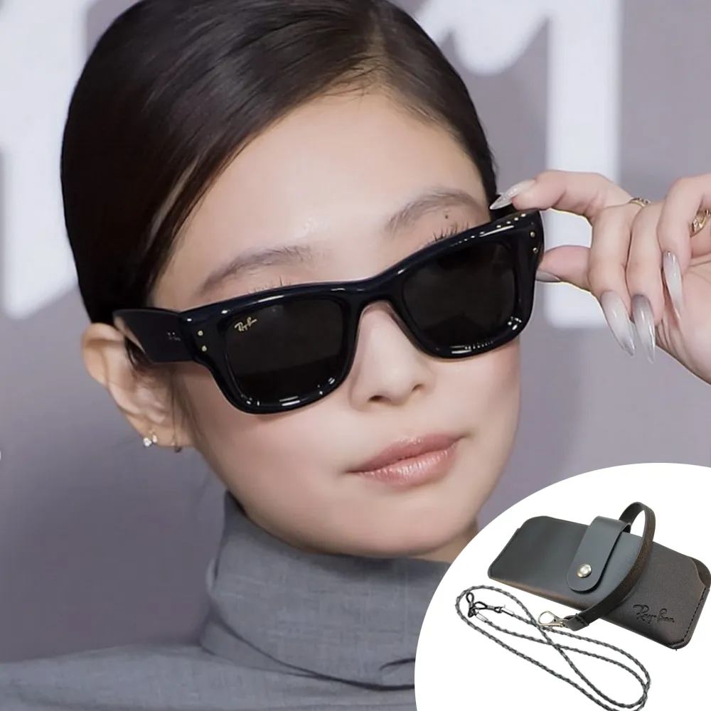 【RayBan 雷朋】A$AP聯名款 Jennie同款太陽眼鏡 RB4940 601/87 50mm 公司貨(贈RAYBAN眼鏡掛袋)