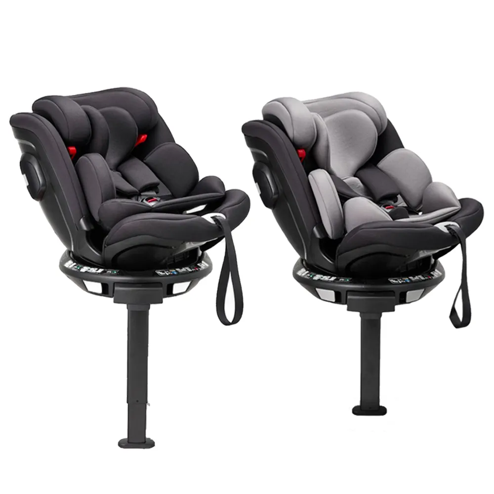 【YODA】旗艦Isize0-12歲360度全向旋轉汽車安全座椅/汽座/ISOFIX(兩色可選)