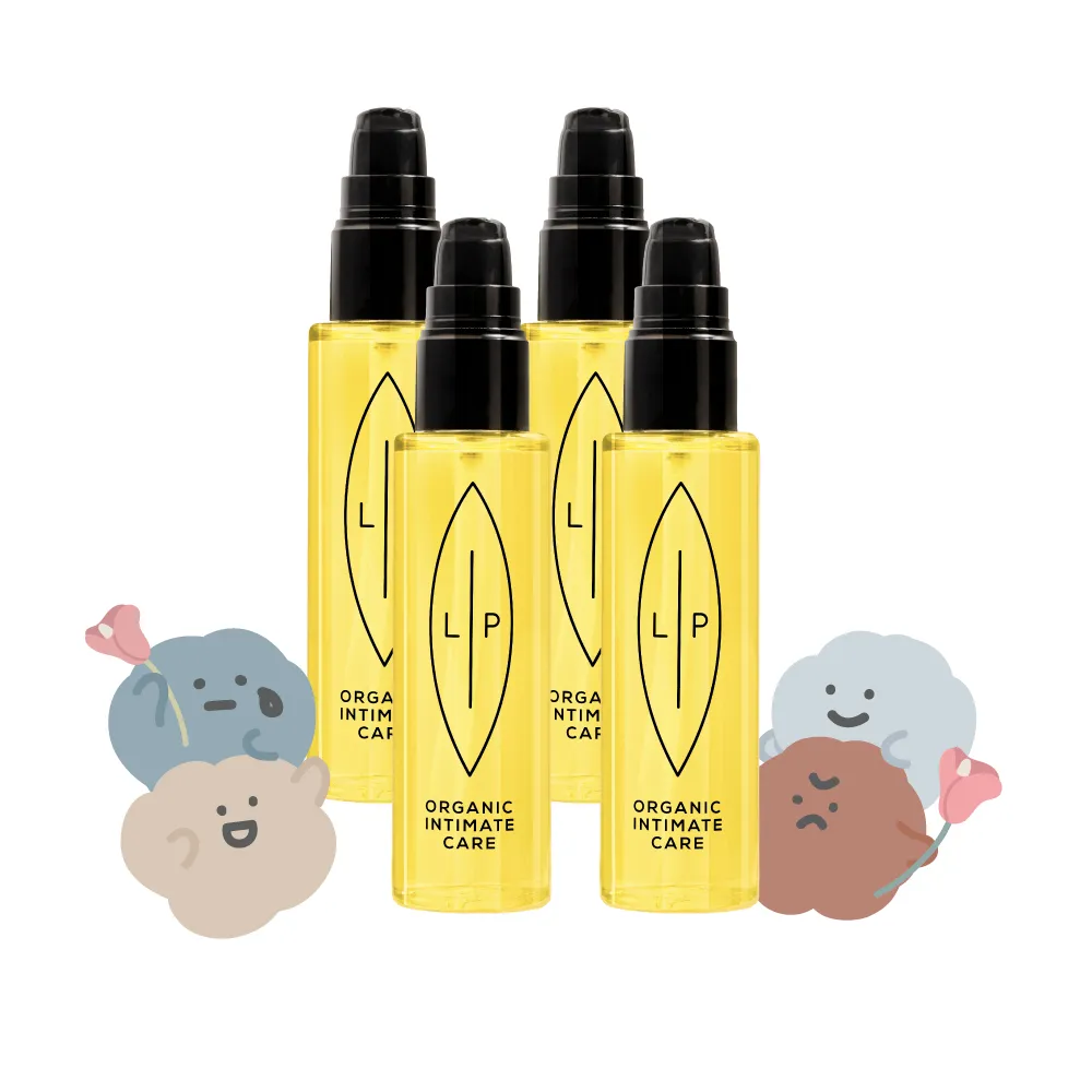【LIP Intimate Care 瑞典私密護理】沙棘芳枸葉私密護理油4入組(改善悶癢異味 清潔保養2in1)