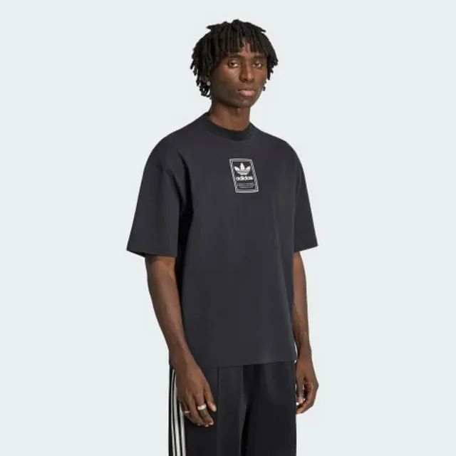 【adidas 愛迪達】運動 休閒 短袖 T恤 男上衣 ELEVATED GFX TE(KW4405)