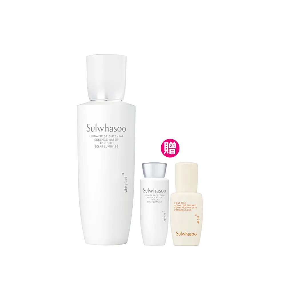 【Sulwhasoo 雪花秀】官方直營 滋晶煥白淨極萃水 150ml (化妝水 美白 保濕)
