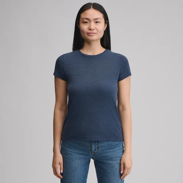 【Eddie Bauer】女性百搭短袖圓領T恤 E-5TEA-3405