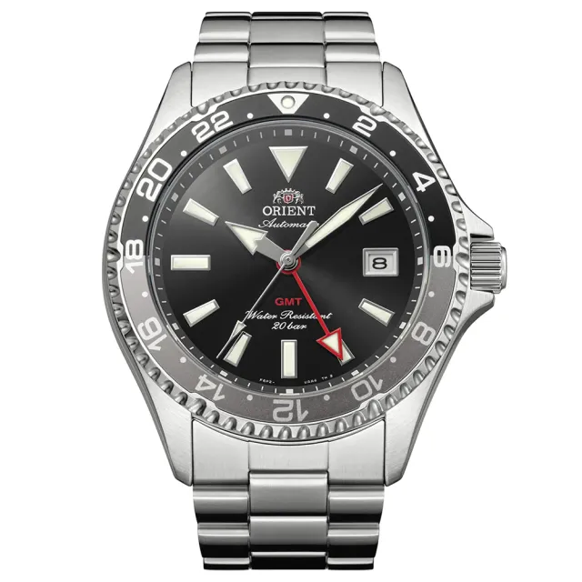 【ORIENT 東方錶】運動系列 Mako GMT 潛水機械腕錶 錶 週年慶 雙11 (RA-BC0001B)
