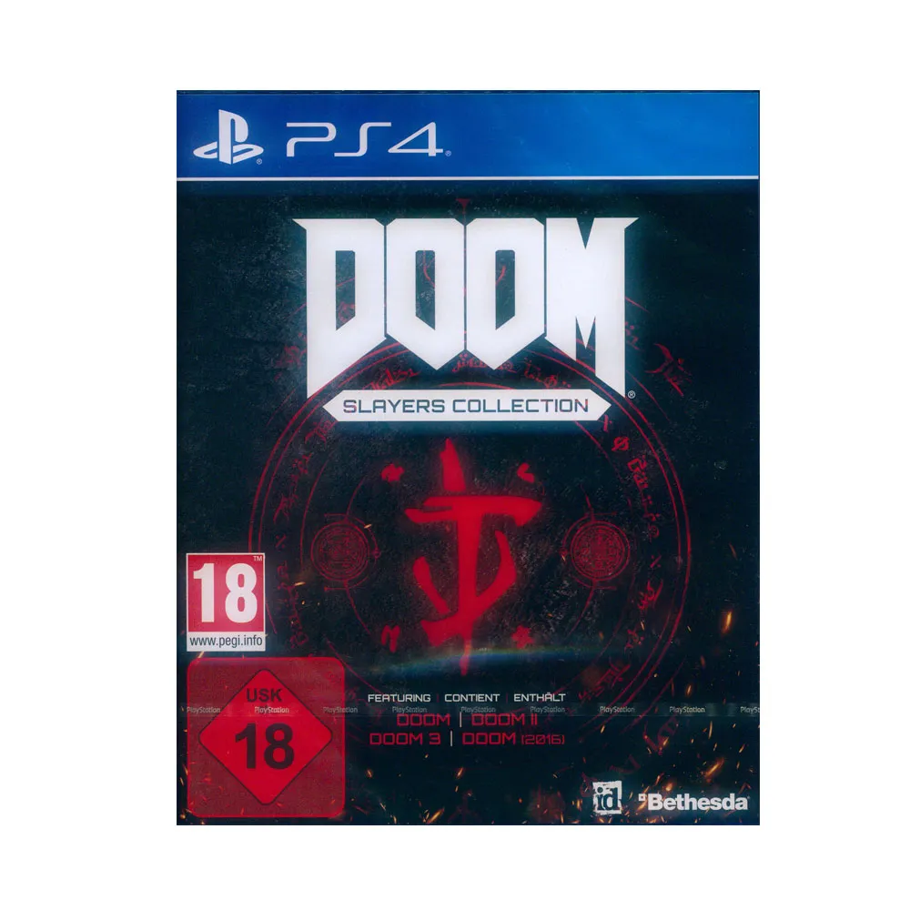 【SONY 索尼】PS4 DOOM：毀滅戰士 典藏版合輯 Doom: Slayers Collection(英文歐版)