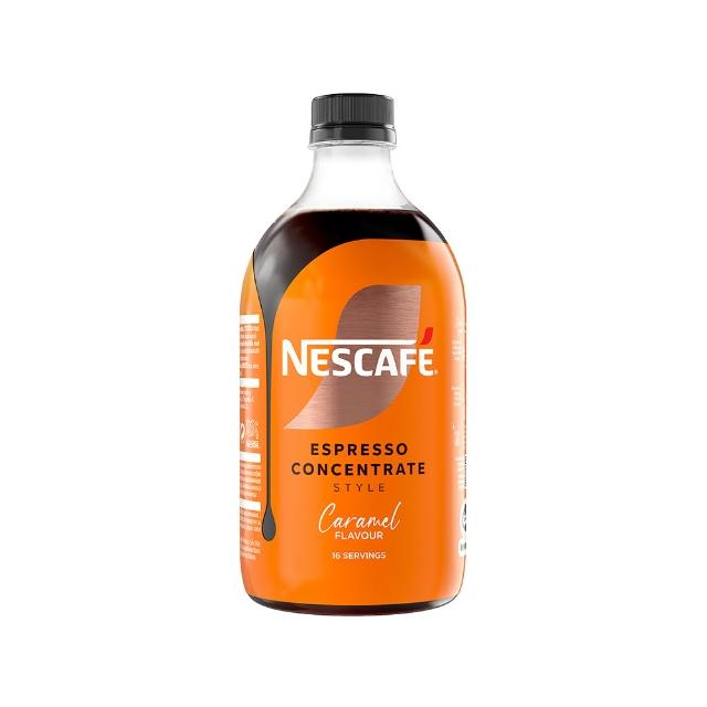 即期品【NESCAFE 雀巢咖啡】Nescafe Espresso濃縮咖啡液 義式濃縮 500ml (焦糖)