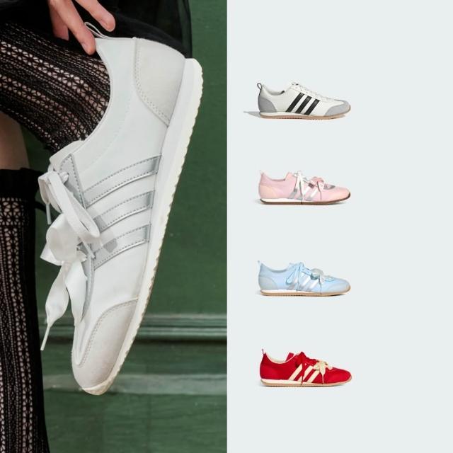 【adidas 愛迪達】VS JOG 2.0 經典休閒鞋 運動鞋 輕量 男鞋/女鞋 多款任選(JI2434/JP5760/JS1031/JS4442)