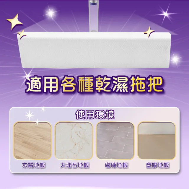 【驅塵氏】抗菌濕拖巾-薰衣草/檸檬/茶樹/無香/清新皂香/木質麝香(12張/包-12包/箱購)