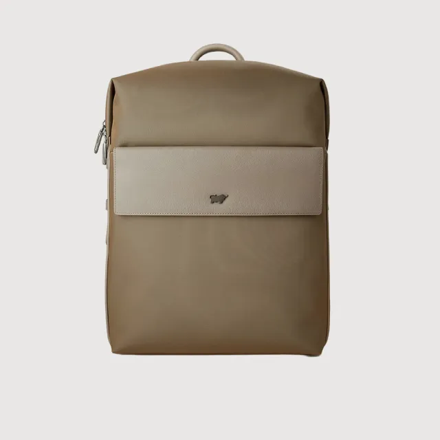 【BRAUN BUFFEL 德國小金牛】尼爾-D 後背包-多色任選(BF592-73-BK/HM) 男包送禮推薦