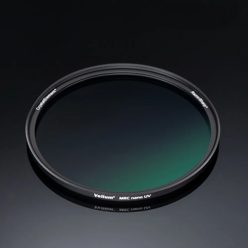 【Velium 銳麗瓏】MRC nano 8K 多層奈米鍍膜 高透度高精度 72mm UV 保護鏡(總代理公司貨)