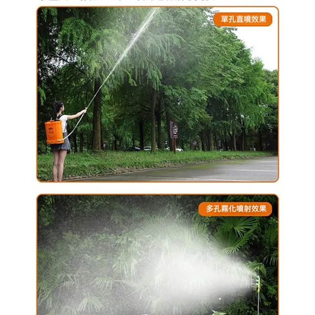 【TSUKUMI 津久見】20L電動攪拌噴霧器 40A鋰電 農用打藥機 背負式高壓噴壺 消毒噴霧機